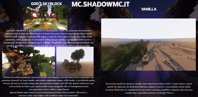 Cover del server Minecraft ShadowMC